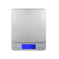 3kg 2kg 1kg 500g 300g 200g 0,1g 0,01g Báscula de peso digital Báscula de cocina Joyería inteligente Café Báscula de gramo de oro