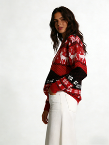 Maglione Natalizio da Donna, T-Shirt Natalizia, Felpe con Cappuccio, Set di <span class=keywords><strong>Abbigliamento</strong></span> Natalizio Prodotto da CH1 - Product Image 6