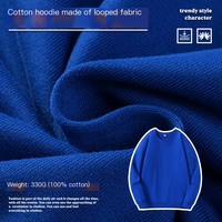 Sweat-shirt personnalisé OEM ODM pour homme, 330 GSM, en molleton épais, col rond, couleur unie, coupe ample, impression de logo personnalisé, veste décontractée, 14 couleurs