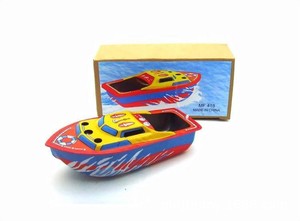 Barco de Juguete a Vapor de Lata Vintage al por Mayor, con Velas, Estilo Steampunk Retro, Adorno de Escritorio para Regalo y Educación Científica - Product Image 2
