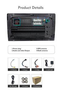 Amprime — autoradio lecteur multimédia universel, Android 8.1, 2 DIN, 1 go/16 go, <span class=keywords><strong>dvd</strong></span>, écran tactile, pour voiture toyota corolla (2013, 2018, 9) - Product Image 6