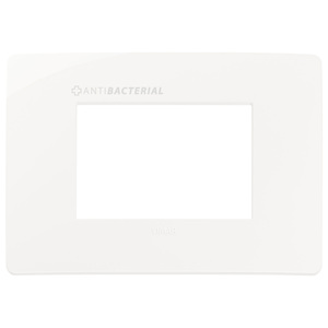 แผ่นสวิตช์ติดผนังวิมาร์ แอนตี้แบคทีเรีย 9.7x16.5 ซม. สีขาว - Product Image 1