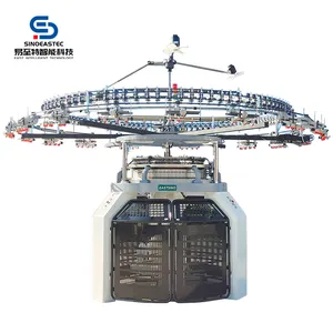 SINOEASTEC-máquina de tejer de un solo cilindro, para fabricación de camisetas y telas