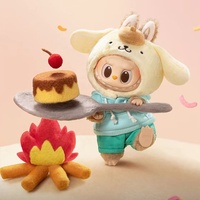 Offre Spéciale : Série Personnages Sanrio – Boîte Mystère avec Pendentif Mignon, Figurine Vinyle, Peluche et Poupée Labubu