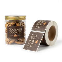 Autocollants en vinyle autocollants personnalisés, étiquettes en rouleau pour emballages de gâteaux, bonbons et aliments, résistants à l'eau, aux UV et durables