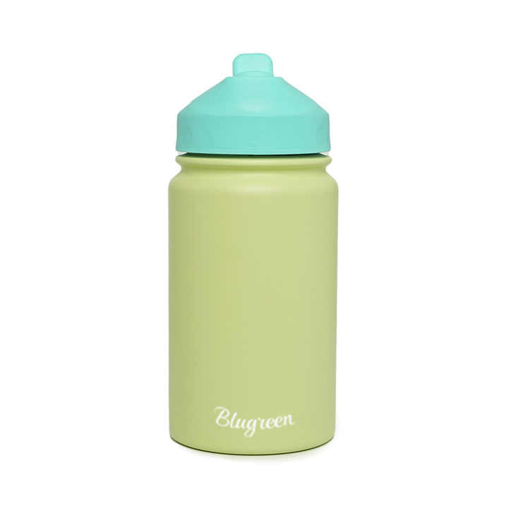 Mountop Botella De Agua Para Niños Con Popote De Green | Envío gratis