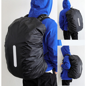 Custom Wholesale Backpack Rain <b>Cover</b> Raincoat <b>Bicycle</b> Stylish Protective USB Hiking Waterproof Reflective <b>Cover</b> for Backpack Bag - Product Image 4