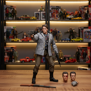 NECA Le Terminator T800 Version Endommagée par la Bataille <span class=keywords><strong>Arnold</strong></span> Schwarzenegger Robot Figurine d'Action en PVC de 7 Pouces Vente en Gros - Product Image 3