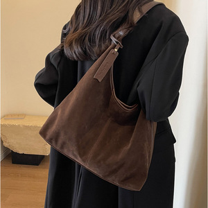 Sac unisexe en similicuir avec bandoulière amovible, fermeture éclair, panier à légumes, sac bandoulière, grande capacité 20-37L - Product Image 3