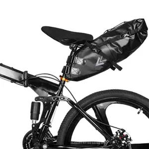 Bolsa reflectante de fácil instalación para sillín de bicicleta de montaña o carretera, accesorios de ciclismo, resistente al agua, gran oferta