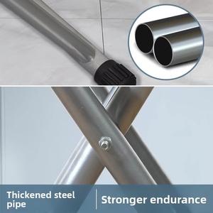 <span class=keywords><strong>Asse</strong></span> <span class=keywords><strong>da</strong></span> Stiro per Casa e Hotel, Tappetino per Stiratura, Stendino Verticale per Vapore, Supporto <span class=keywords><strong>da</strong></span> Tavolo per Stiratore a Vapore in Acciaio - Product Image 3