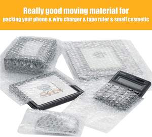 Transparente Luftpolsterbeutel, Doppelwandig, Bündig Geschnitten, Verdickte Stoßfeste Schaumstoff-Verpackungsbeutel zum Polstern, Verpacken und Versenden - Product Image 3