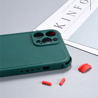 Coque de téléphone portable en TPU, antichoc, en Silicone, de couleur bonbon, dépoli, pour iPhone 13 12 Pro Max 11 8 plus, 2.0mm, nouveau, meilleure vente