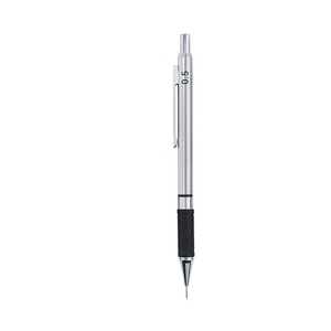 Crayon mécanique en métal 0,5 mm HB avec grip souple en silicone, outil de dessin technique pour l'ingénierie, l'esquisse, les étudiants et les examens, porte-mine - Product Image 5