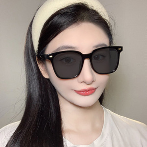 Gafas de sol fotocromáticas unisex, montura de PC, lentes TAC, montura completa, 100% protección UV, estilo coreano, montura grande - Product Image 1