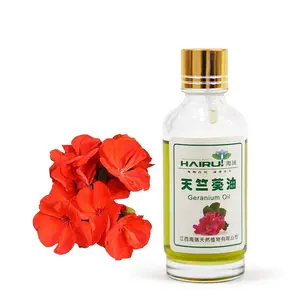 2024 Cosmetic Grade Geranium Essential Oil For Daily Chemical Products Essence Geranium Oil