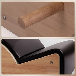 Corrector de Columna Clásico y Duradero de Madera de Roble Portátil para Corrección de Postura Corporal y Entrenamiento de Espalda, Equipo de Gimnasio en Casa - Product Image 3
