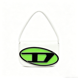 Nouveau style 2026 – Sac à bandoulière 1DR pour <span class=keywords><strong>femme</strong></span> avec fermeture éclair, sac à main tendance blanc et vert contrasté, petit sac de voyage - Product Image 1