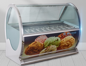 Réfrigérateur de glace portable ou Commercial, 10 l, glacière à affichage souple - Product Image 5