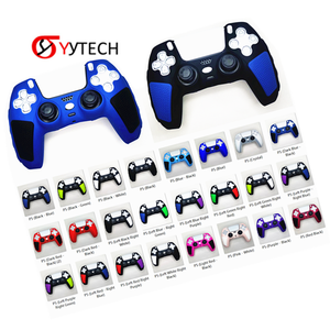 SYYTECH เคสซิลิโคนป้องกันแบบหนาสำหรับ PS5อุปกรณ์ควบคุม5ของ <span class=keywords><strong>PlayStation</strong></span> - Product Image 1