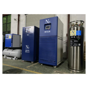 उच्च शुद्धता 99.999% के लिए छोटे तरल नाइट्रोजन जनरेटर मिनी तरल नाइट्रोजन संयंत्र - Product Image 3
