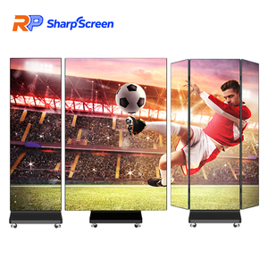 Écran LED pliable 1280x1920mm P2 P2.5, contrôle WiFi, affichage numérique portable pour publicité extérieure, animation pour magasin - Product Image 1