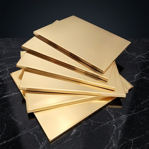Tôle de laiton poli CZ107 de haute qualité pour soudage et pliage, origine Tianjin - Product Image 1