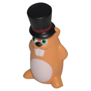 Balles anti-stress Ground Hog personnalisables avec logo, jouets <span class=keywords><strong>de</strong></span> compression promotionnels pour soulager l'anxiété, cadeaux d'entreprise, exerciceur <span class=keywords><strong>de</strong></span> main pour le bureau - Product Image 4