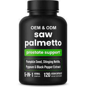 OEM özel etiket prostat sağlık ürünleri doğal erkekler için Palmetto organik otlar sağlıklı prostat sağlık kapsülleri gördüm - Product Image 1