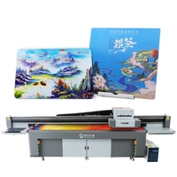 Papel pintado de película de PVC 3D, mármol, cerámica, madera, vidrio, 3220, impresora UV, máquina de impresión de cama plana