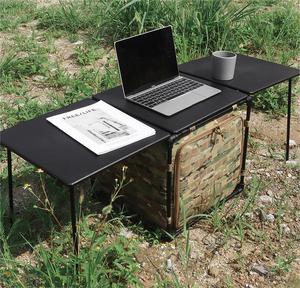 Camouflage Tactical Portable Third Generation Folding <strong>Table</strong> Outdoor <strong>Camping</strong> Extra Large Multi-Functional <strong>Storage</strong> Three <strong>Table</strong> - Product Image 3