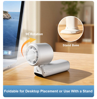 Ventilateurs portables en plastique turbo rechargeables par USB, refroidissement ODM