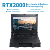 15.6" Aluminium Industrial Edge AI Computing Workstation Intel I7 Ultra 7 155H RTX 2000 Ada GPU 16GB 1TB OEM/ODM System in Stock