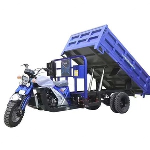 New Nine-wheel Motorcycle, Nine-wheel Heavy Open-top Freight Vehicle, Gasoline Hydraulic Dump Truck - Product Image 3