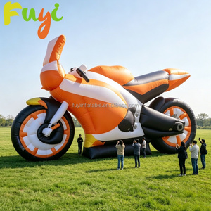 Scooter Inflable Gigante Retro Resistente al Agua y a Desgarros, con Gráficos Adhesivos para Exhibición Comercial, Venta al Por Mayor - Product Image 3