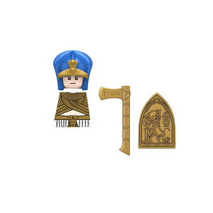 Figura de Construcción N313-320 - Soldado Faraón Nubio Egipcio Antiguo, Guardia de la Corte, Ejército, Tribu, Figura de Juguete de Plástico ABS para Ensamblar - Product Image 4