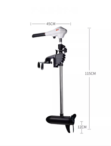 Moteur hors-bord électrique en acier inoxydable Haibo série D, CVT, 2,5 chevaux, 65 livres, <span class=keywords><strong>12</strong></span> volts, moteur hélice - Product Image 3