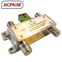 Récepteur FTTH CATV RF 45~1000MHZ HFC Récepteur optique passif intérieur à 4 voies