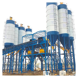 Factory Js750 Type Forced Mixer <b>Foundation</b>-Free Mobile Mixing Station Hzs120 Project Commercial Concrete Mixing Building - Product Image 1