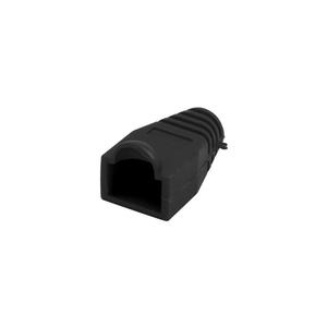 Velleman RJ45 SOFT <b>PLUG</b> <b>COVER</b> - BLACK - Product Image 1