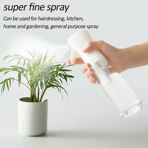Bouteille pulvérisateur vide en plastique de 200 ml et 300 ml avec gâchette, pour brume continue, idéale pour les cheveux et les produits capillaires - Product Image 6