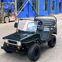 Voiture tout-terrain électrique Willys Jeep 4x4 pour adultes, buggy 150CC, mini kart, voiture classique, mini jeep à vendre, fabrication sur mesure