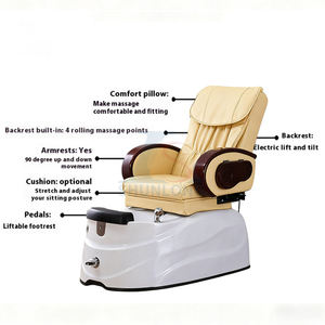 Fábrica eléctrica de lujo moderno salón de uñas Spa masaje pedicura estación máquina silla - Product Image 4