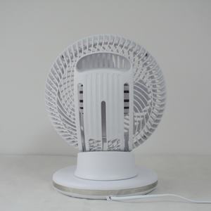 Ventilador <span class=keywords><strong>de</strong></span> circulación <span class=keywords><strong>de</strong></span> CC <span class=keywords><strong>de</strong></span> 8 pulgadas para mesa <span class=keywords><strong>de</strong></span> oficina, minienfriador <span class=keywords><strong>de</strong></span> <span class=keywords><strong>aire</strong></span> portátil con Usb, multifuncional, espacio Personal - Product Image 4