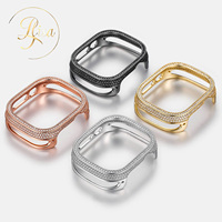 Reloj Ap Estilo Hip Hop con Incrustaciones de Diamantes, Caja de Plata 925, Bisel con Moissanita VVS, Joyería para Reloj Ap, Gran Venta