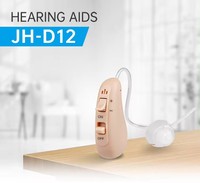 JINGHAO JH-D12 BTE 16 Canaux Numérique Rechargeable Binaural BTE Prothèses Auditives BTE Échantillon Avec Chargeur USB Dock