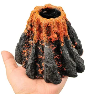 Aquariums accessories Aerator Stone Oxygen Air Bubble resin volcano crafts for Fish Tank