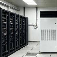 Climatisation industrielle pour salle de distribution électrique dans une grande usine