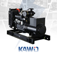 Groupe électrogène diesel à cadre ouvert KAWO 5000 kilowatts, best-seller, triphasé, super silencieux, refroidi par eau, ATS, 480V, 60Hz, démarrage automatique