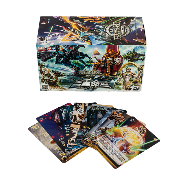 Premium Foil Print Collectible Card Game Pack Custom Trading Card Game Booster Pack with Custom Packaging